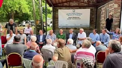 Vali Özarslan köy sakinleriyle bir araya geldi