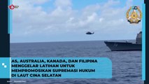 Latihan Perang Amerika Bersama Sekutunya di Laut China Selatan