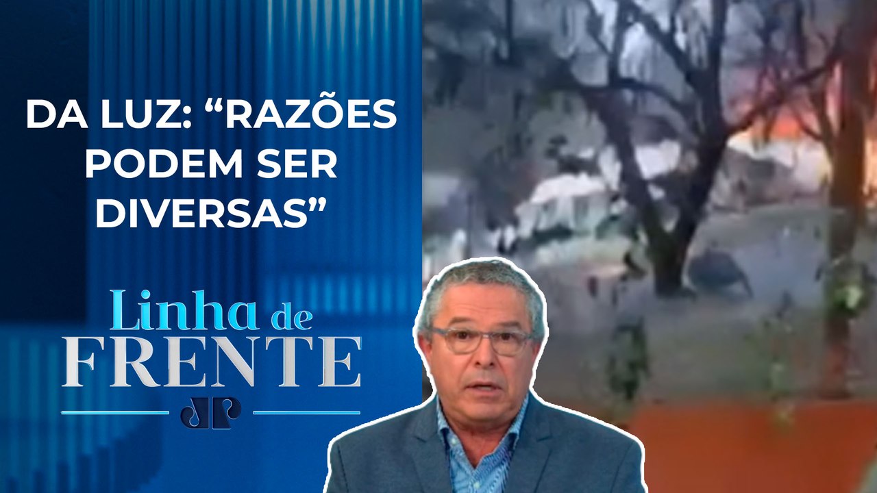 Quais as primeiras informações sobre queda de avião em Vinhedo (SP)? | LINHA DE FRENTE