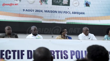 Côte d'Ivoire : des partis de l'opposition signent une convention pour des "réformes profondes" du système électorale