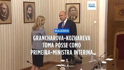 Presidente búlgaro dá posse a primeira-ministra interina dois meses após eleições