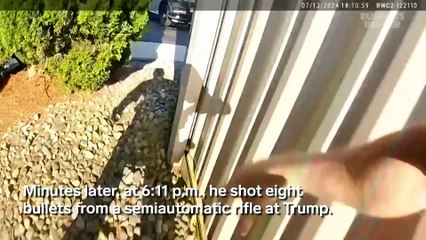 Bodycam video of Trump rally shooting released by police