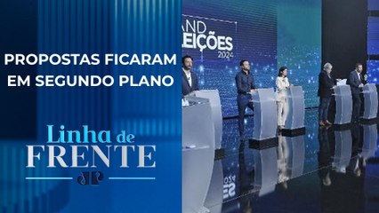 Debate para Prefeitura de SP é marcado por ofensas e acusações | LINHA DE FRENTE