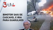 Avião cai próxima a casas em Vinhedo e deixa 62 mortos; Farinazzo analisa