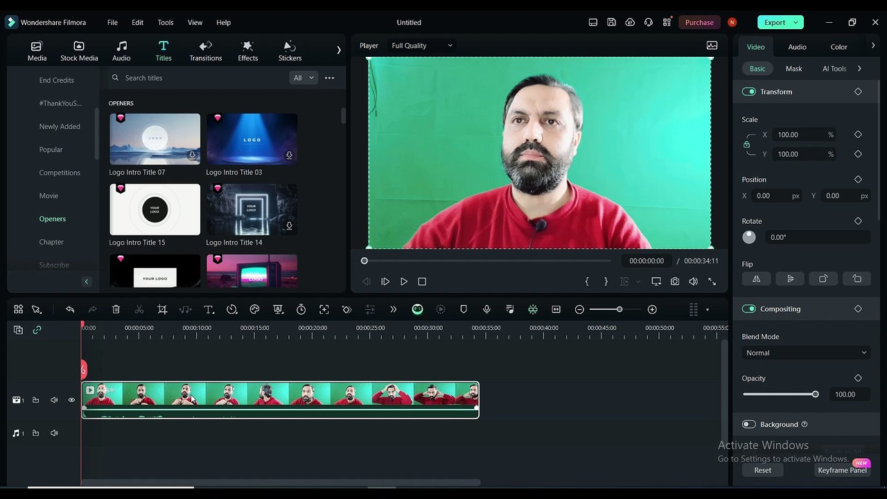 How to use templates in filmroa 13
