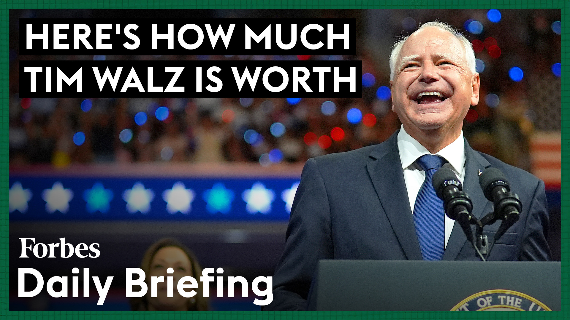 The Revealed Net Worth of Tim Walz