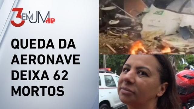 Moradora de Vinhedo sobre acidente de avião: “Foi horrível, mais um pouco caía na minha casa”