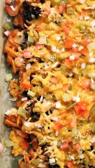 Cheeseburger Loaded Waffle Fries