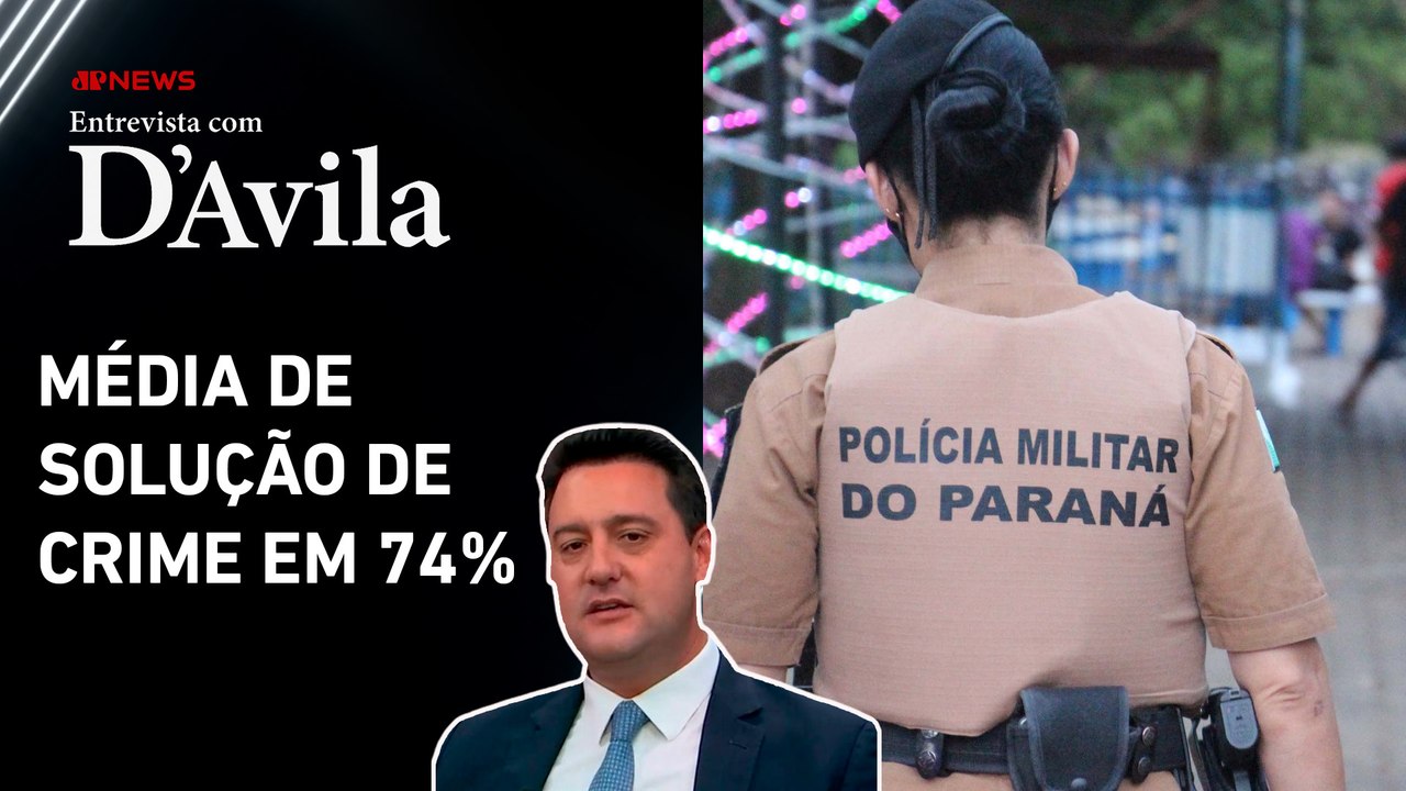 Código Penal: "Precisamos mudar a legislação", diz Ratinho Jr. | ENTREVISTA COM D'AVILA