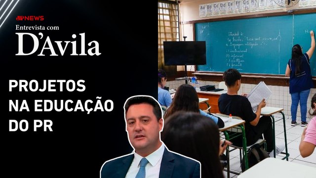 Ratinho Jr. sobre gestão no Paraná: Sindicato não manda no estado | ENTREVISTA COM D'AVILA