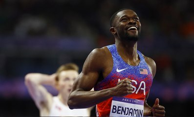 الأمريكي راي بينجامين ينال ذهبية 400م حواجز ضمن دورة الألعاب الأولمبية