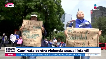 Se realiza la primera caminata de solidaridad con sobrevivientes de abuso sexual infantil
