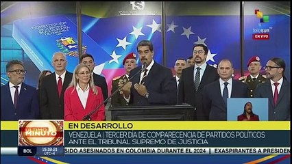 Pdte. Maduro; Machado debe entregarse a la justicia por los crímenes cometidos