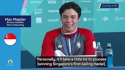 Singapore's sailing superstar delighted to make country 'smile'