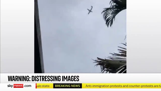 BREAKING_ Passenger plane carrying 62 people crashes in Brazil