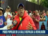 Pueblo venezolano acude al TSJ en respaldo al presidente Nicolás Maduro