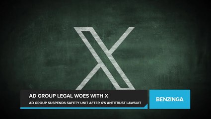 Ad Group Suspends Safety Unit After Elon Musk's X Accuses Files Lawsuit, Accusing It of Activities That Are 'Likely Illegal Under Antitrust Laws'