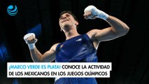 ¡Marco Verde es plata! Conoce la actividad de los mexicanos en los Juegos Olímpicos