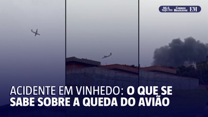 Queda de avião em Vinhedo deixa 61 vítimas