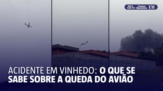 Queda de avião em Vinhedo deixa 61 vítimas