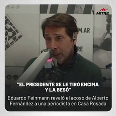 El escandaloso video de Alberto Fernández con una famosa periodista