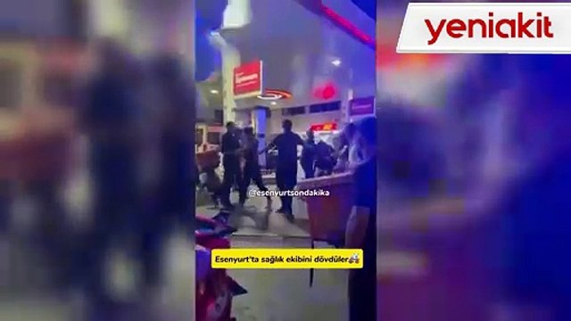 112 sağlık ekibine tekme tokat saldırı! Korkunç görüntüler