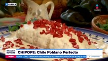 Así se prepara el tradicional chile en nogada