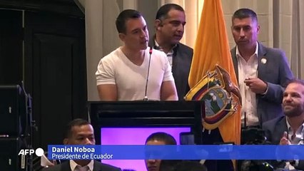 El presidente Noboa buscará reelección en Ecuador en los comicios de 2025