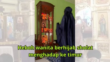 Wanita Kristen Ortodoks Ibadah 7 kali sehari Pakai Mukena, Dzikir pakai tasbih Berbahasa Arab