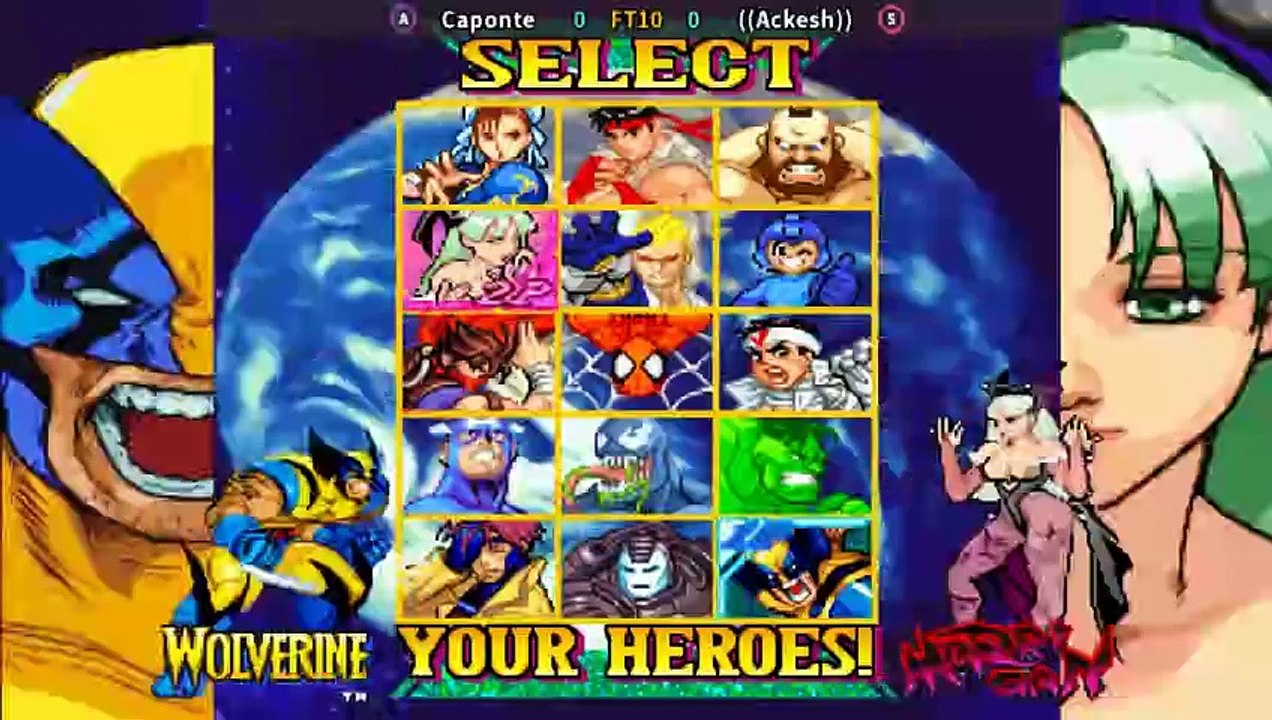 Caponte  VS ((Ackesh)) - (((rematch)))