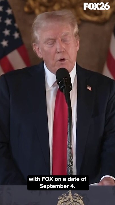 Trump agrees to Sept. 10 debate with Harris on ABC and proposes two more
