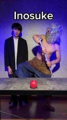 ISSEI funny video  with Inosuke