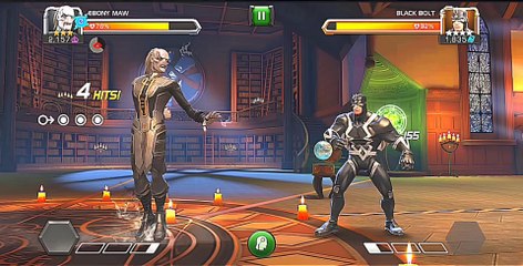 Ebony maw Vs Black bolt amazing fight video 