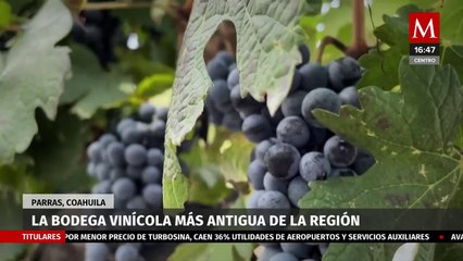 La ciudad de Parras, Coahuila, es considerada la cuna del vino en América
