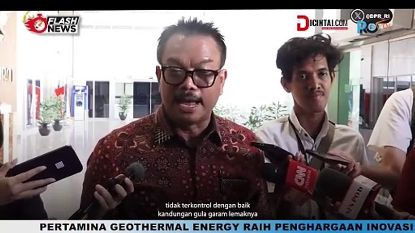 DPR Dorong Pemerintah Memperketat Pengawasan Gula, Garam, dan Lemak dalam Makanan