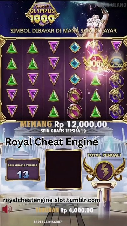 pake Royal Cheat Engine mudah untuk di mainkan