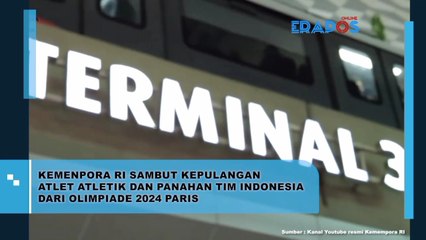 Kemenpora RI Sambut Kepulangan Atlet Atletik Dan Panahan Tim Indonesia Dari Olimpiade Paris 2024