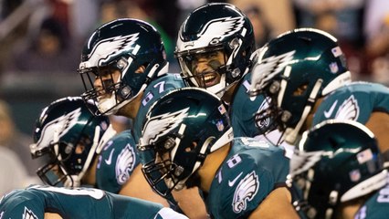 Eagles versus Ravens  are Tied in Game's Final Minutes