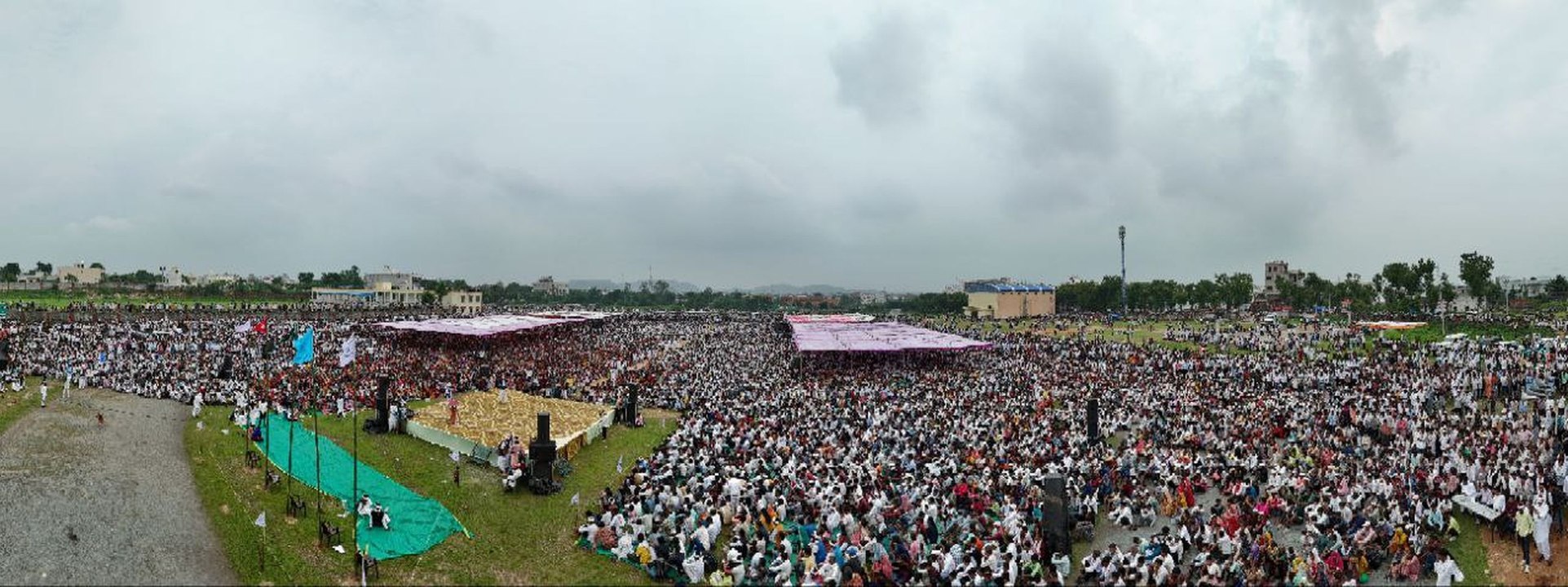 लोक संस्कृति की छोड़ी छाप, हक को भरी हुंकार