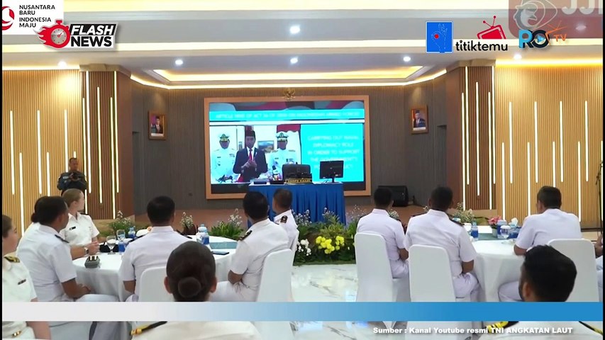 ASEAN Plus Cadet Sail 2024 Kunjungi Mabes TNI AL, Perkuat Kerja Sama Maritim Antar Negara