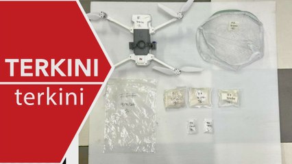 [TERKINI] Polis bongkar taktik guna dron seludup dadah ke penjara