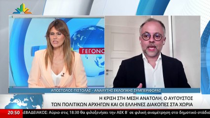 Ο Αναλυτής εκλογικής συμπεριφοράς, Απόστολος Πιστολας στο STAR