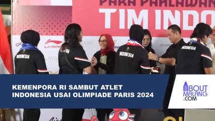 KEMENPORA RI MENYAMBUT KEPULANGAN ATLET TIM INDONESIA DARI OLIMPIADE PARIS 2024