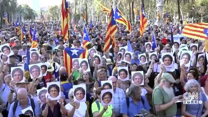 Video Haber | Sürgünün ardından ilk kez İspanya'da! Katalan lider polisi nasıl atlattı?