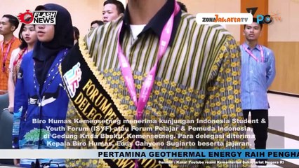 TERIMA KUNJUNGAN FORUM PELAJAR INDONESIA, KEMENSETNEG AJAK PEMUDA SEMARAKKAN PERINGATAN HUT RI KE-79