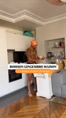 BOISSON AU GINGEMBRE MAISON = MEILLEUR BOOSTER D’ENERGIE