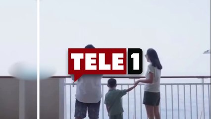 Denizin ortasında korkunç an! Geminin en üstünden denize çakıldı