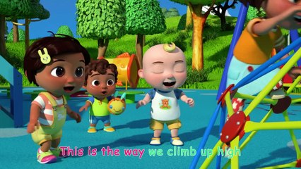 This Is The Way (Playground Edition)  CoComelon Nursery Rhymes _ Kids Songs