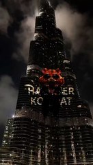 hamster combat display in burj khalifa