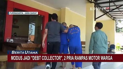 Waspada Modus Baru Pencurian, 2 Pria Jadi Debt Collector Palsu Rampas Paksa Motor di Purwakarta